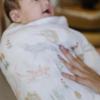 imageLittle Unicorn Premium Cotton Swaddle Baby Blanket  Breathable Fabric  for swaddling Play Nursing ampamp More Shooting StarsDesert Night