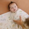 imageLittle Unicorn Premium Cotton Swaddle Baby Blanket  Breathable Fabric  for swaddling Play Nursing ampamp More Shooting StarsDesert Night