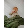 imageLittle Unicorn Premium Cotton Swaddle Baby Blanket  Breathable Fabric  for swaddling Play Nursing ampamp More Shooting StarsFern