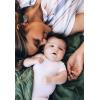 imageLittle Unicorn Premium Cotton Swaddle Baby Blanket  Breathable Fabric  for swaddling Play Nursing ampamp More Shooting StarsFern