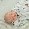 imageLittle Unicorn Premium Cotton Swaddle Baby Blanket  Breathable Fabric  for swaddling Play Nursing ampamp More Shooting StarsForest Friends