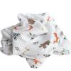 imageLittle Unicorn Premium Cotton Swaddle Baby Blanket  Breathable Fabric  for swaddling Play Nursing ampamp More Shooting StarsForest Friends