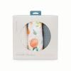 imageLittle Unicorn Premium Cotton Swaddle Baby Blanket  Breathable Fabric  for swaddling Play Nursing ampamp More Shooting StarsGeorgia Peach 2 Set