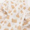 imageLittle Unicorn Premium Cotton Swaddle Baby Blanket  Breathable Fabric  for swaddling Play Nursing ampamp More Shooting StarsGingerbread Village