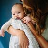 imageLittle Unicorn Premium Cotton Swaddle Baby Blanket  Breathable Fabric  for swaddling Play Nursing ampamp More Shooting StarsGrey Stripe