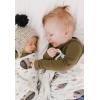 imageLittle Unicorn Premium Cotton Swaddle Baby Blanket  Breathable Fabric  for swaddling Play Nursing ampamp More Shooting StarsHedgehog