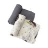 imageLittle Unicorn Premium Cotton Swaddle Baby Blanket  Breathable Fabric  for swaddling Play Nursing ampamp More Shooting StarsHedgehog