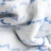 imageLittle Unicorn Premium Cotton Swaddle Baby Blanket  Breathable Fabric  for swaddling Play Nursing ampamp More Shooting StarsHigh Tide