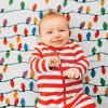 imageLittle Unicorn Premium Cotton Swaddle Baby Blanket  Breathable Fabric  for swaddling Play Nursing ampamp More Shooting StarsHoliday Haul