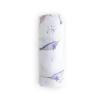imageLittle Unicorn Premium Cotton Swaddle Baby Blanket  Breathable Fabric  for swaddling Play Nursing ampamp More Shooting StarsNarwhal