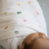 imageLittle Unicorn Premium Cotton Swaddle Baby Blanket  Breathable Fabric  for swaddling Play Nursing ampamp More Shooting StarsParty Dots