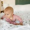 imageLittle Unicorn Premium Cotton Swaddle Baby Blanket  Breathable Fabric  for swaddling Play Nursing ampamp More Shooting StarsPowder Party