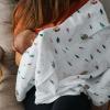 imageLittle Unicorn Premium Cotton Swaddle Baby Blanket  Breathable Fabric  for swaddling Play Nursing ampamp More Shooting StarsPowder Party