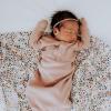 imageLittle Unicorn Premium Cotton Swaddle Baby Blanket  Breathable Fabric  for swaddling Play Nursing ampamp More Shooting StarsPressed Petals