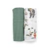 imageLittle Unicorn Premium Cotton Swaddle Baby Blanket  Breathable Fabric  for swaddling Play Nursing ampamp More Shooting StarsSafari Social 2