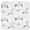 imageLittle Unicorn Premium Cotton Swaddle Baby Blanket  Breathable Fabric  for swaddling Play Nursing ampamp More Shooting StarsSnow Day