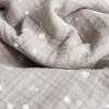imageLittle Unicorn Premium Cotton Swaddle Baby Blanket  Breathable Fabric  for swaddling Play Nursing ampamp More Shooting StarsSnow Flurries