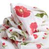 imageLittle Unicorn Premium Cotton Swaddle Baby Blanket  Breathable Fabric  for swaddling Play Nursing ampamp More Shooting StarsSummer Poppy