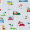 imageLittle Unicorn Premium Cotton Swaddle Baby Blanket  Breathable Fabric  for swaddling Play Nursing ampamp More Shooting StarsSummer Vibe