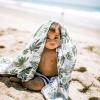 imageLittle Unicorn Premium Cotton Swaddle Baby Blanket  Breathable Fabric  for swaddling Play Nursing ampamp More Shooting StarsTropical Leaf