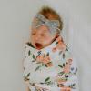 imageLittle Unicorn Premium Cotton Swaddle Baby Blanket  Breathable Fabric  for swaddling Play Nursing ampamp More Shooting StarsWatercolor Roses