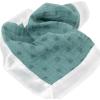imageLittle Unicorn Security Blankets 3 Pack  100 Cotton Muslin with Satin Border Super Soft and Breathable  Baby Infant Toddler  Lovey for Boys and Girls  WallFlower