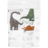 imageLittle Unicorn Security Blankets 3 Pack  100 Cotton Muslin with Satin Border Super Soft and Breathable  Baby Infant Toddler  Lovey for Boys and Girls  Dino Friends