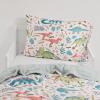 imageLittle Unicorn Toddler Bedding 3Piece Set  Super Soft ampamp Breathable Muslin Fabric  for Convertible Cribs ampamp Toddler Beds WhalesBoho Dino