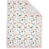imageLittle Unicorn Toddler Bedding 3Piece Set  Super Soft ampamp Breathable Muslin Fabric  for Convertible Cribs ampamp Toddler Beds WhalesButterflies