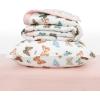 imageLittle Unicorn Toddler Bedding 3Piece Set  Super Soft ampamp Breathable Muslin Fabric  for Convertible Cribs ampamp Toddler Beds WhalesButterflies