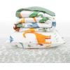 imageLittle Unicorn Toddler Bedding 3Piece Set  Super Soft ampamp Breathable Muslin Fabric  for Convertible Cribs ampamp Toddler Beds WhalesDino Names