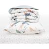 imageLittle Unicorn Toddler Bedding 3Piece Set  Super Soft ampamp Breathable Muslin Fabric  for Convertible Cribs ampamp Toddler Beds WhalesMermaid Party