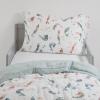 imageLittle Unicorn Toddler Bedding 3Piece Set  Super Soft ampamp Breathable Muslin Fabric  for Convertible Cribs ampamp Toddler Beds WhalesMermaid Party