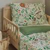 imageLittle Unicorn Toddler Bedding 3Piece Set  Super Soft ampamp Breathable Muslin Fabric  for Convertible Cribs ampamp Toddler Beds WhalesMighty Jungle