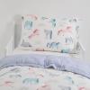 imageLittle Unicorn Toddler Bedding 3Piece Set  Super Soft ampamp Breathable Muslin Fabric  for Convertible Cribs ampamp Toddler Beds WhalesUnicorns