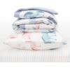imageLittle Unicorn Toddler Bedding 3Piece Set  Super Soft ampamp Breathable Muslin Fabric  for Convertible Cribs ampamp Toddler Beds WhalesUnicorns