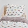 imageLittle Unicorn Toddler Bedding 3Piece Set  Super Soft ampamp Breathable Muslin Fabric  for Convertible Cribs ampamp Toddler Beds WhalesWatercolor Critters