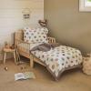 imageLittle Unicorn Toddler Bedding 3Piece Set  Super Soft ampamp Breathable Muslin Fabric  for Convertible Cribs ampamp Toddler Beds WhalesWatercolor Critters