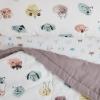 imageLittle Unicorn Toddler Bedding 3Piece Set  Super Soft ampamp Breathable Muslin Fabric  for Convertible Cribs ampamp Toddler Beds WhalesWatercolor Critters