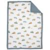 imageLittle Unicorn Toddler Bedding 3Piece Set  Super Soft ampamp Breathable Muslin Fabric  for Convertible Cribs ampamp Toddler Beds WhalesWork Trucks