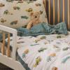 imageLittle Unicorn Toddler Bedding 3Piece Set  Super Soft ampamp Breathable Muslin Fabric  for Convertible Cribs ampamp Toddler Beds WhalesWork Trucks