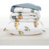 imageLittle Unicorn Toddler Bedding 3Piece Set  Super Soft ampamp Breathable Muslin Fabric  for Convertible Cribs ampamp Toddler Beds WhalesWork Trucks