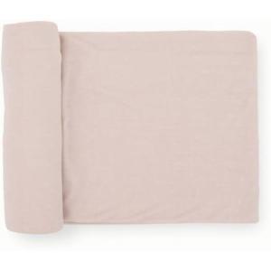 imageLittle Unicorn Large Stretch Knit Swaddle Blanket 2 Pack Super Soft with Optimal Stretch for swaddling  Giftable Set Dino PalsSoft Blush