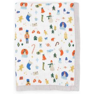 imageLittle Unicorn Newborn Receiving Quilt  Ultra Soft MultiLayered Muslin Fabric  Gift for Newborns ampamp onThego BisonChristmas Time