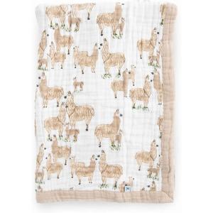 imageLittle Unicorn Newborn Receiving Quilt  Ultra Soft MultiLayered Muslin Fabric  Gift for Newborns ampamp onThego BisonLlama Llama