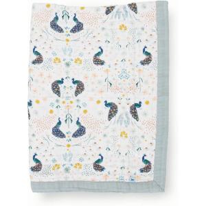 imageLittle Unicorn Newborn Receiving Quilt  Ultra Soft MultiLayered Muslin Fabric  Gift for Newborns ampamp onThego BisonPeacock