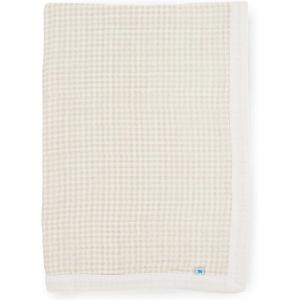 imageLittle Unicorn Newborn Receiving Quilt  Ultra Soft MultiLayered Muslin Fabric  Gift for Newborns ampamp onThego BisonTan Gingham