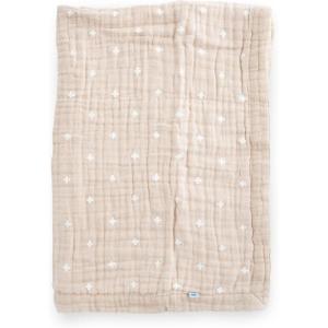 imageLittle Unicorn Newborn Receiving Quilt  Ultra Soft MultiLayered Muslin Fabric  Gift for Newborns ampamp onThego BisonTaupe Cross