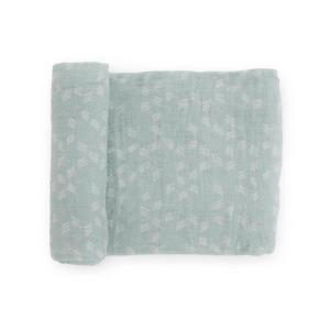 imageLittle Unicorn Premium Cotton Swaddle Baby Blanket  Breathable Fabric  for swaddling Play Nursing ampamp More Shooting StarsMisty Field