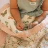 imageLittle Unicorn Lofty Comforter Blanket  Super Soft ampamp Breathable Muslin Fabric Great for Play ampamp Bedtime Blanket Blast OffButterflies